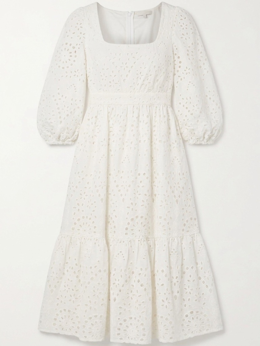 Nordstrom eyelet midi dress- size small